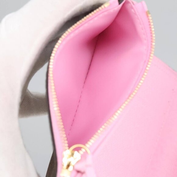 LOUIS VUITTON Monogram Vivienne Portefeuille Victorine Wallet M81638 Auth 98410S - Picture 10 of 16